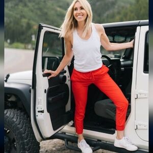 Zyia active red joggers